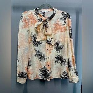 Trina Turk cotton/silk blouse